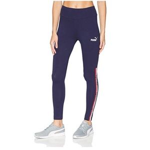 Women tape legging